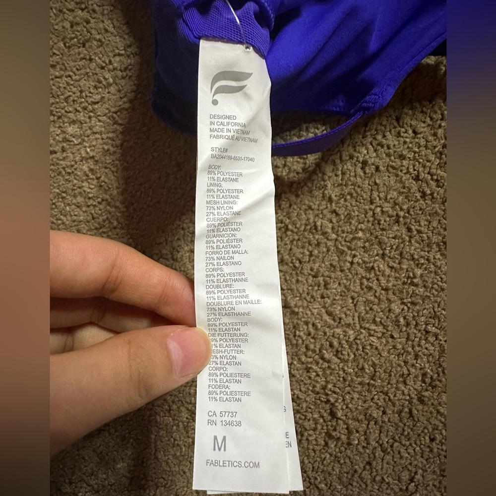 Fabletics unlined bralette - Picture 11 of 11